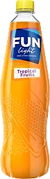 Lightdryck Tropical fruits Sockerfri 1l Fun Light