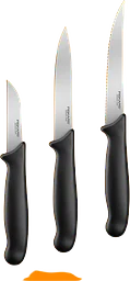 Grönsaksknivar Essential 3set Fiskars