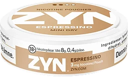 Nikotinpåse utan tobak Espressino Mini dry 1-p Zyn