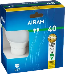 Led Normal 470lm E27 40w Varmvit
