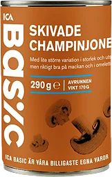 Champinjoner Skivade 290g ICA Basic