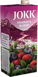 Tranbär & blåbärsdryck Drickfärdig