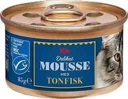 Kattmat Mousse Tonfisk 85g ICA
