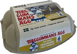 Ägg 6p Frigående Inomhus Medium/large