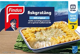 Fiskgratäng Dill Fryst 600g Findus