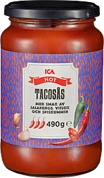 Tacosås Hot 490g ICA