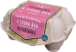 Östgötaägg 6p Frigående Inomhus Medium/large