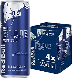 Energidryck Blåbär 4x25cl Red Bull