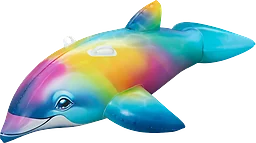 Badleksak Regnbågsdelfin 168x66cm Bestway