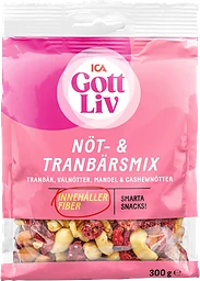 Nöt & Tranbärsmix 300g ICA Gott liv