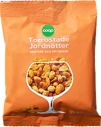 Jordnötter Torrostade & kryddade
