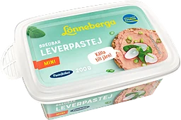 Leverpastej Mini Bredbar 200g Pastejköket