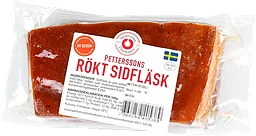 Sidfläsk rökt ca 400g Petterssons Charkuteri