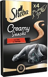 Kattsnacks Creamy Oxe 48g Sheba