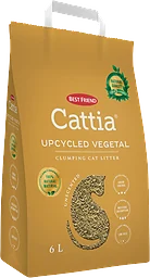 Kattströ Återbrukat Växtbaserat 2.5kg Cattia