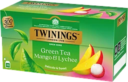 Grönt te Mango & lychee 25-p Twinings