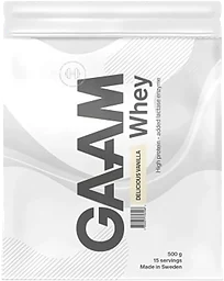 Whey 100%, Delicious vanilla 500gram GAAM