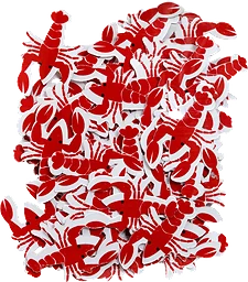 Konfetti Kräftor 90st Festive