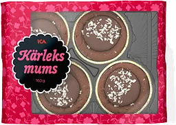 Kärleksmums rund 4-p 160g ICA