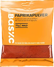 Paprikapulver 70g ICA Basic