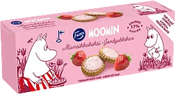 Moomin Kex Jordgub 125g Fazer