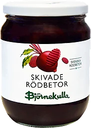 Skivade Rödbetor 580g Björnekulla