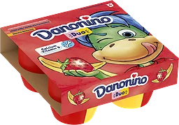 Fruktkvarg Banan & Jordgubb 2,5% 4-pack