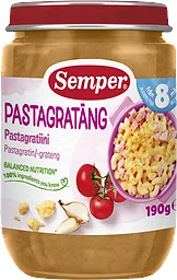 Barnmat Pastagratäng 8 Mån