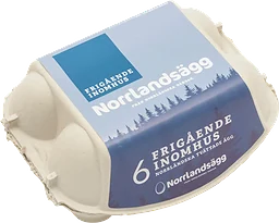 Ägg Frigående M/L 6-p Norrlandsägg