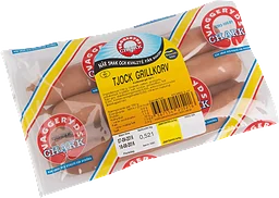 Grillkorv Tjock ca 500g Vaggeryds Chark