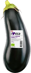 Aubergine Ekologisk 225g Klass 1 ICA I love eco