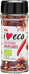 Chiliflakes Ekologisk 27g ICA i love eco