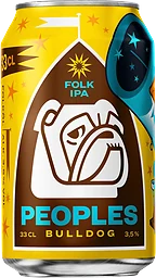 Öl ipa Peoples Bulldog 3.5%