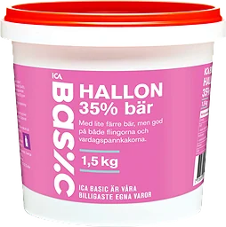 Hallon 35% bär 1.5kg ICA Basic