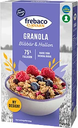 Granola Blåbär & Hallon 450g Frebaco