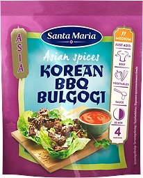 Asian spices Korean BBQ bulgogi