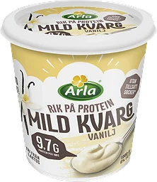 Kvarg Mild Vanilj 0,2% Laktosfri 1000g Arla®