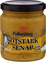 Senap Sötstark 250g Falkeskog