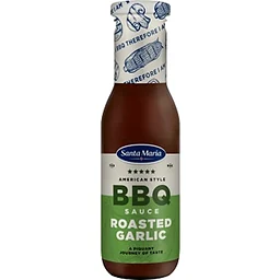 BBQ Sauce Roasted Garlic 335g Santa Maria
