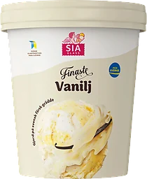 Gräddglass Vår Finaste Vanilj 500ml SIA Glass