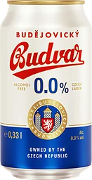 Alkoholfri öl Budvar 0.0%