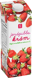 Jordgubbskräm