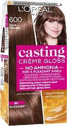 Hårtoning 600 Dark Blonde 1-p Casting Creme Gloss