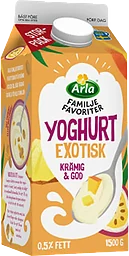 Fruktyoghurt Exotisk Familjefavoriter 0,5% 1500g Arla®