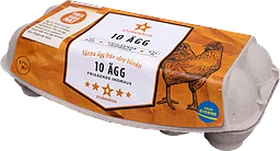 Ägg 10-pack M Frigående inomhus