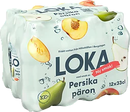 Kolsyrat Vatten Persika/Päron 12-p