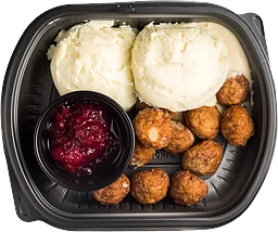 Köttbullar med mos ca 450g