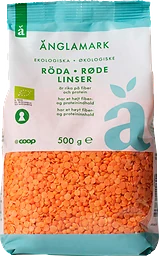 Röda linser Eko