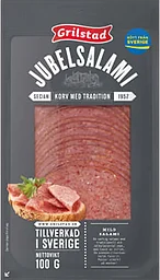 Jubelsalami skivad 100g Grilstad