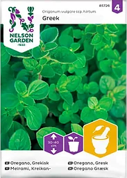 Oregano Grekisk 1-p Nelson Garden